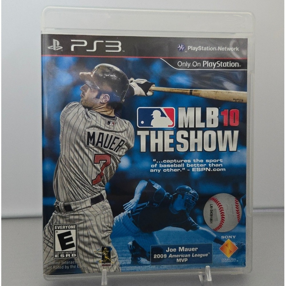 MLB 10: The Show (Sony PS3, 2010) Complete‎ in Box CIB Authentic TESTED